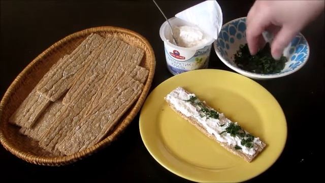 С чем едят хлебцы?! Бутерброды с хлебцами.