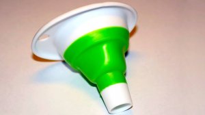 СКЛАДНАЯ СИЛИКОНОВАЯ ВОРОНКА ИЗ КИТАЯ. АЛИЭКСПРЕСС