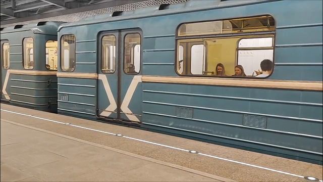 Номерные на Замоскворецкой линии. Станция Технопарк
