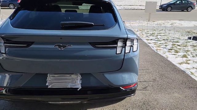 First Look at the all New 2023 Vapor Blue Metallic Ford Mustang Mach E!!!! смотреть онлайн