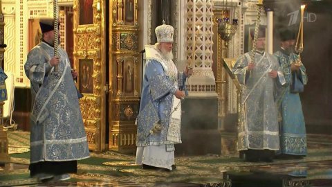 Православные верующие отмечают Благовещение