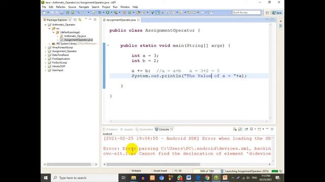 Online School - | Assignment Operators in Java | Explained with Code | Part-08 | Bangla Tutorial |