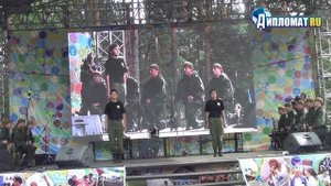 Курсанты военного института физической культуры