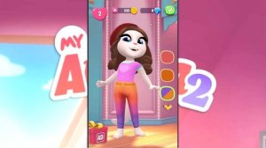 НОВАЯ ИГРА Моя Говорящая Анджела 2