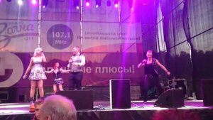 День Lasnamäe. Натали - Николай. (30.08.15 Tallinn)