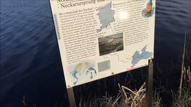 12 неделя на новом месте и на работе, изучаю местность, Город Филлинген-Швеннинген, источник Неккар смотреть онлайн