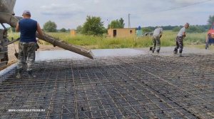 Фундамент монолитная плита под дом из газобетона