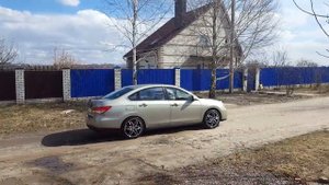 Ниссан Альмера на 18" дисках