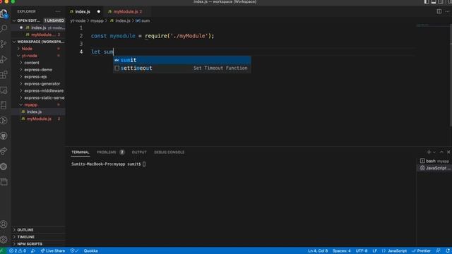 NodeJS Tutorial: What is Module? How to create module in Node.js? Node.js Module explained in Hindi