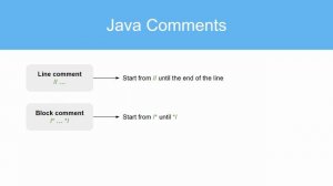 Your first Java application