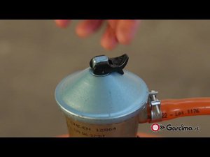 Как зажигать газовую горелку Garcima
