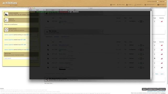 actibities - Git integration смотреть онлайн