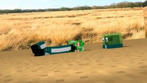 SQUID GAME 2 - GREEN LIGHT, RED LIGHT CHALLENGE - ROBOT FELL INLOVE WITH HEROBRINE