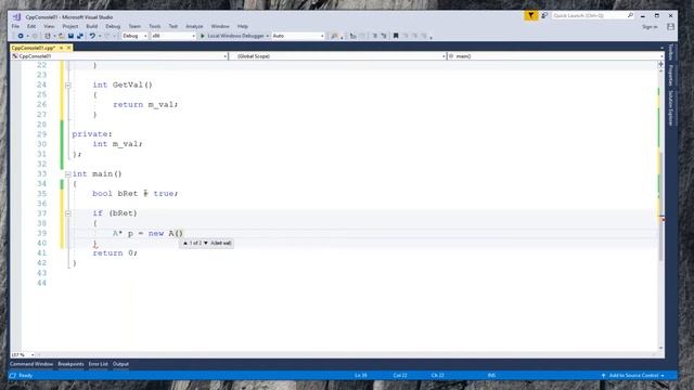 C++ 01: unique_ptr prevents memory leaks смотреть онлайн