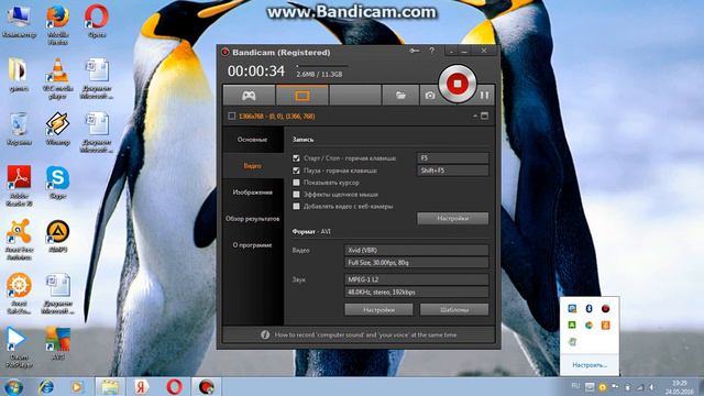 что делать если бандикам снимает не на полный экран смотреть онлайн