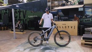Fabio Wibmer's Spectral:ON Bikecheck at CLLCTV Sessions Saalbach