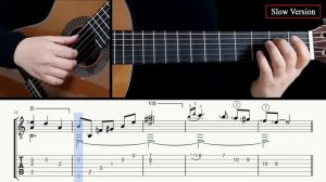 Howl's Moving Castle (Merry-Go-Round of Life) - Guitar Lesson + TAB