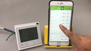 Умный термостат для теплого пола, с Wi Fi