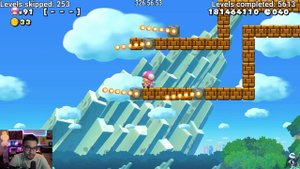 Видео от PangaeaPanga ▶ This Was An ACTUAL MEGAMAN Level — Clearing 69420 EXPERT Levels