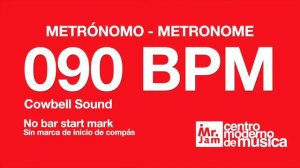 90 BPM Metronome | Metrónomo 90 BPM | Métronome 90 BPM | 90 बीपीएम मेट्रोनोम