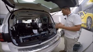 Infiniti QX80 Установка двухпроцессорной аудиосистемы с заменой штатной акустики