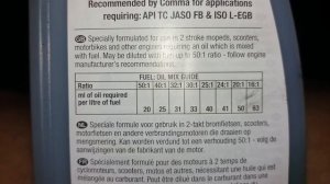 Интересное масло для 2 тактных моторов