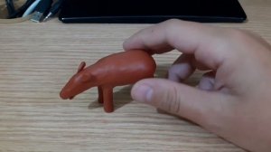 Лепим равнинного тапира