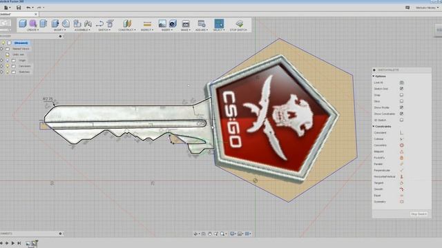 Fusion 360 на русском. Create Key создание ключа. Autodesk Fusion 360 смотреть онлайн