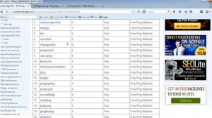 SEO Training - Link Building  Free Ping Sites List