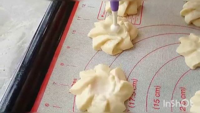 Курабье Бакинское. Песочное Печенье "Ромашка"