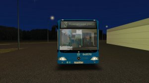 OMSI 2 Восточная Москва по маршруту 3 до Камчатской улицы с голосовым информатором