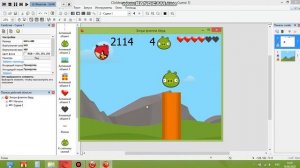 Сделал игру Angry Flappy Bird в Кликтим Фьюжн 2.5