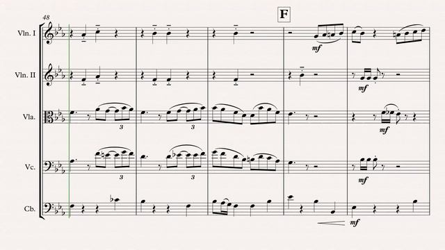 Por Una Cabeza String Quintet arr. Adrian Wagner