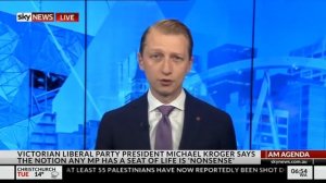 Senator Paterson discusses the protests in Gaza and upcoming Liberal preselections