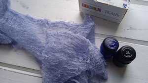 Раннер. Фотореквизит из марли. Простой способ окрашивания.