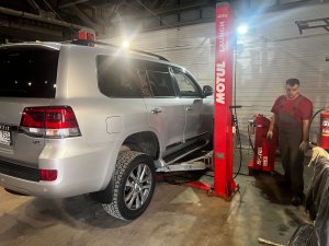 Замена масла в АКПП Toyota Land Cruiser 200 Aisin AB60F