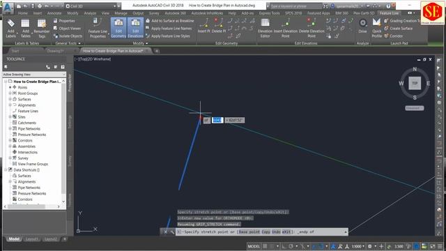 How to Add Service Area in Corridor Alignment in Civil 3D |Grading And Volume. |Autocad Civil 3D смотреть онлайн