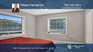 10421 N Kendall Drive Unit C105 Miami, FL | ColdwellBankerHomes.com