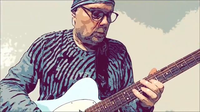 Jazzy Blues AM EP371 on Fender Nashville Telecaster смотреть онлайн