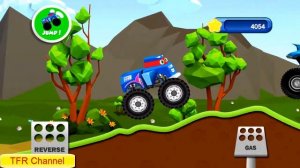Monster Trucks Racing : Demon Truck - Part 4/Game For Kids - Nursery Rhymes Songs For Children
