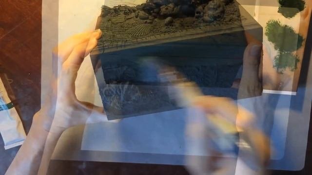Шкатулка морская. DIY.
