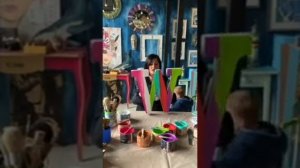 Декор | Винтаж | Состаривание | как покрасить пенопласт | как покрасить лдсп | меловая краска Гейле