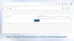 How to change your MT4 password？