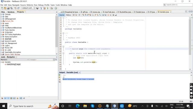 #1 Java Tutorial For Beginners |  Variables and Data Types in Java Programming