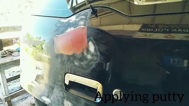 How to applying fibreglass & putty [Yu Auto Spray]-Part 1 смотреть онлайн