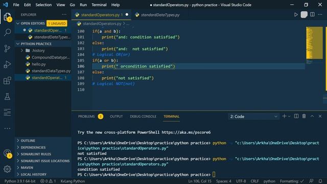 operators in python | part 3 | logical operators | programming simplified смотреть онлайн