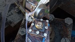 Самодельный токарный станок по металлу.