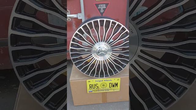 Кованые диски R20 для Mercedes-Benz S-Class. #кованыедиски #mercedes #sclass #maybach #w223 #w222 смотреть онлайн