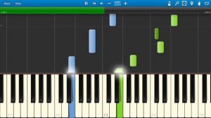 Agatha Christie - The Gray Sky (Агата Кристи - Серое Небо) [Piano Tutorial] Synthesia