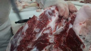 Сверхскоростная разделка и прожарка мяса от мастера корейской говядины